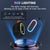 JYX L1Black Portable Bluetooth Speaker & Mini Wireless Speaker With DJ Lights Rich Stereo Bass Aux & IPX7 Waterproof Outdoor Speaker