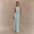 Ins Bodycon Halter Dress Sexy Backless Slim Fit Waist Slimming Maxi Dresses Prom Party Club Clothing For Women
