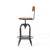 Adjustable Height Swivel Barstools WITH FIR WOOD