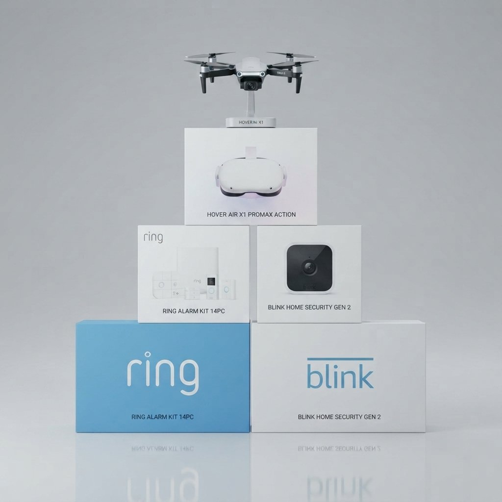 1 Box of Home Safety, Drone & Video Game Console