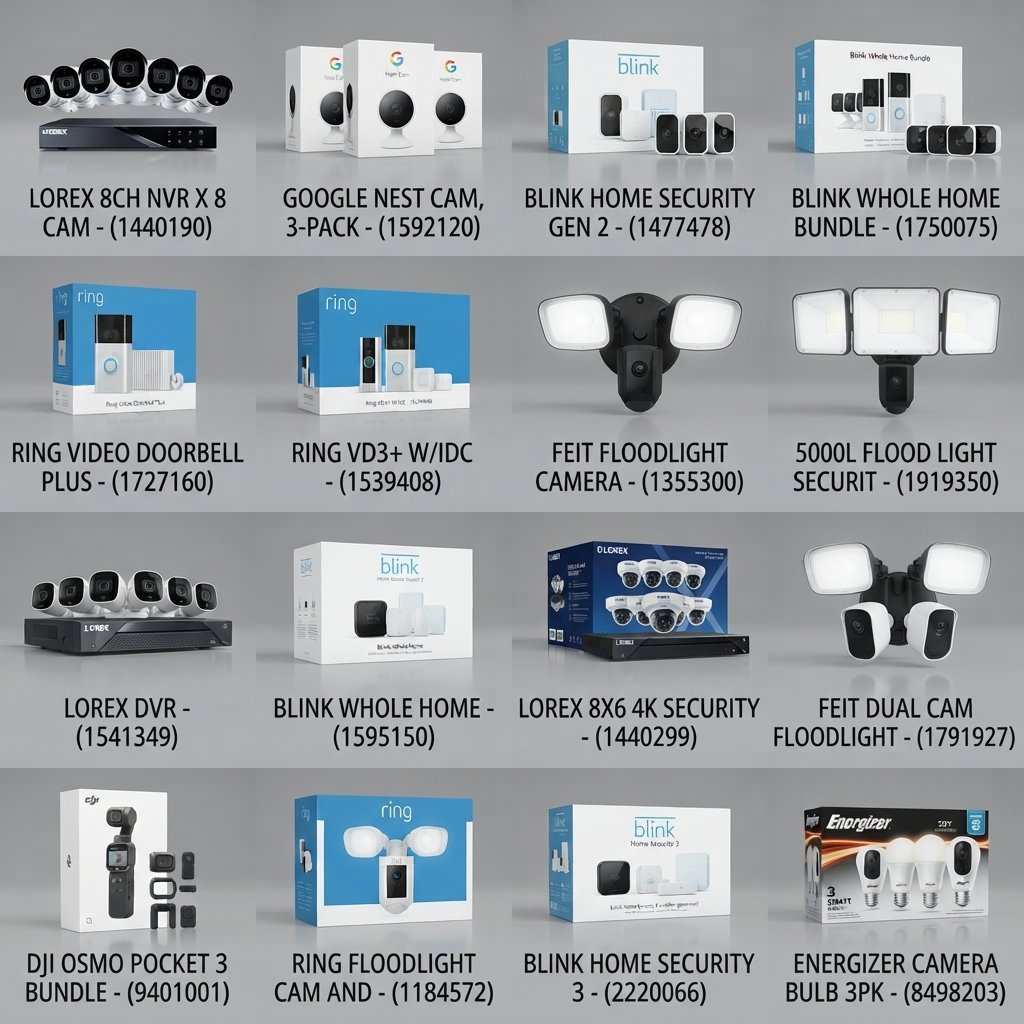 1 Pallet of Security Systems & More by Blink & More